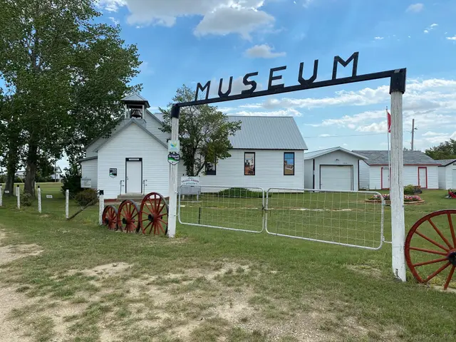 Prairie Pioneer Museum entrance