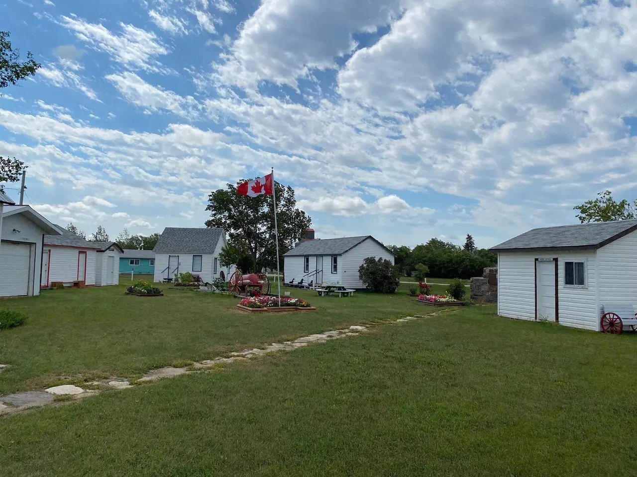 Prairie Pioneer Museum grounds, 2022