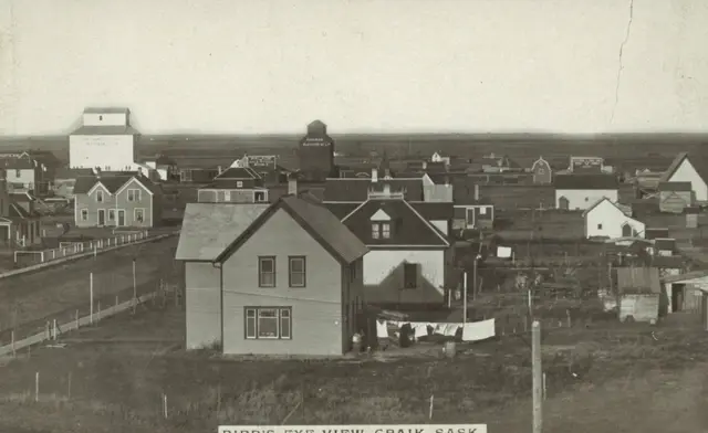 Bird's eye view of Craik