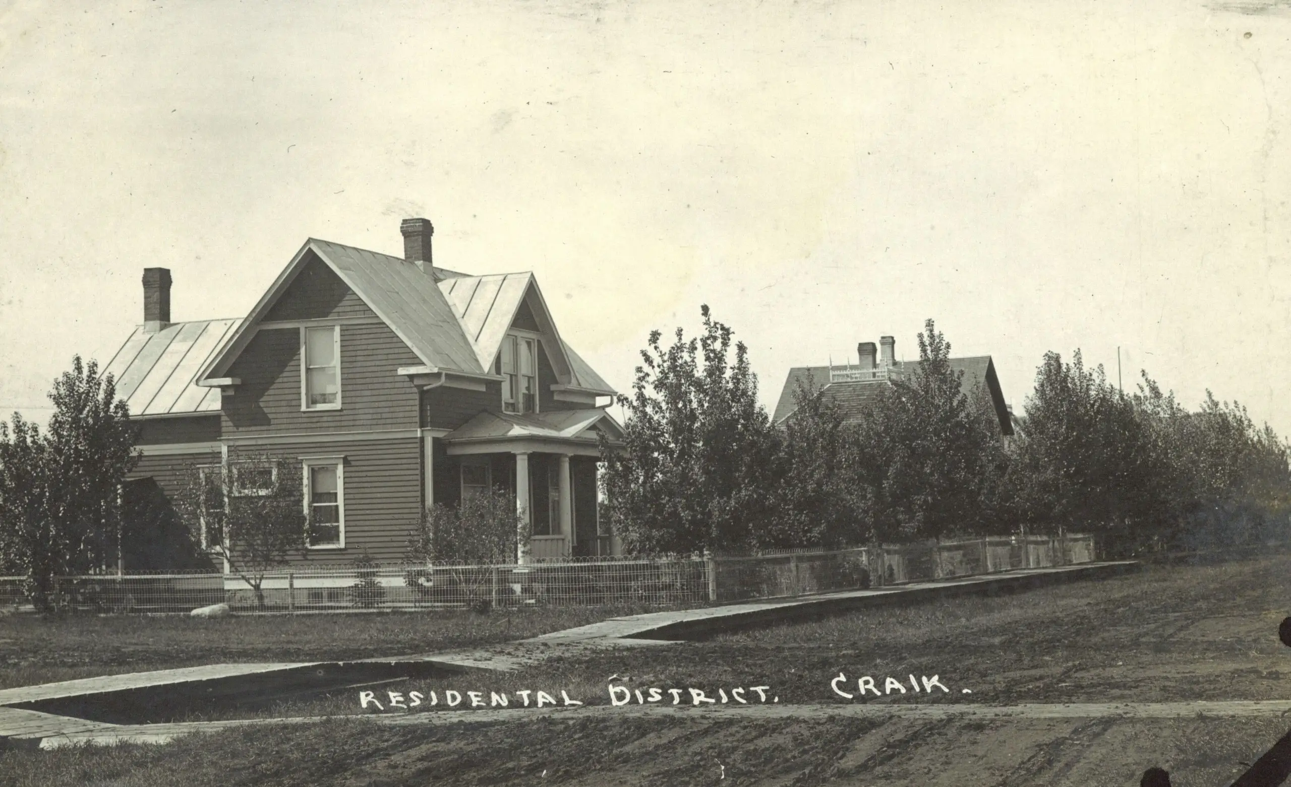Residential district street